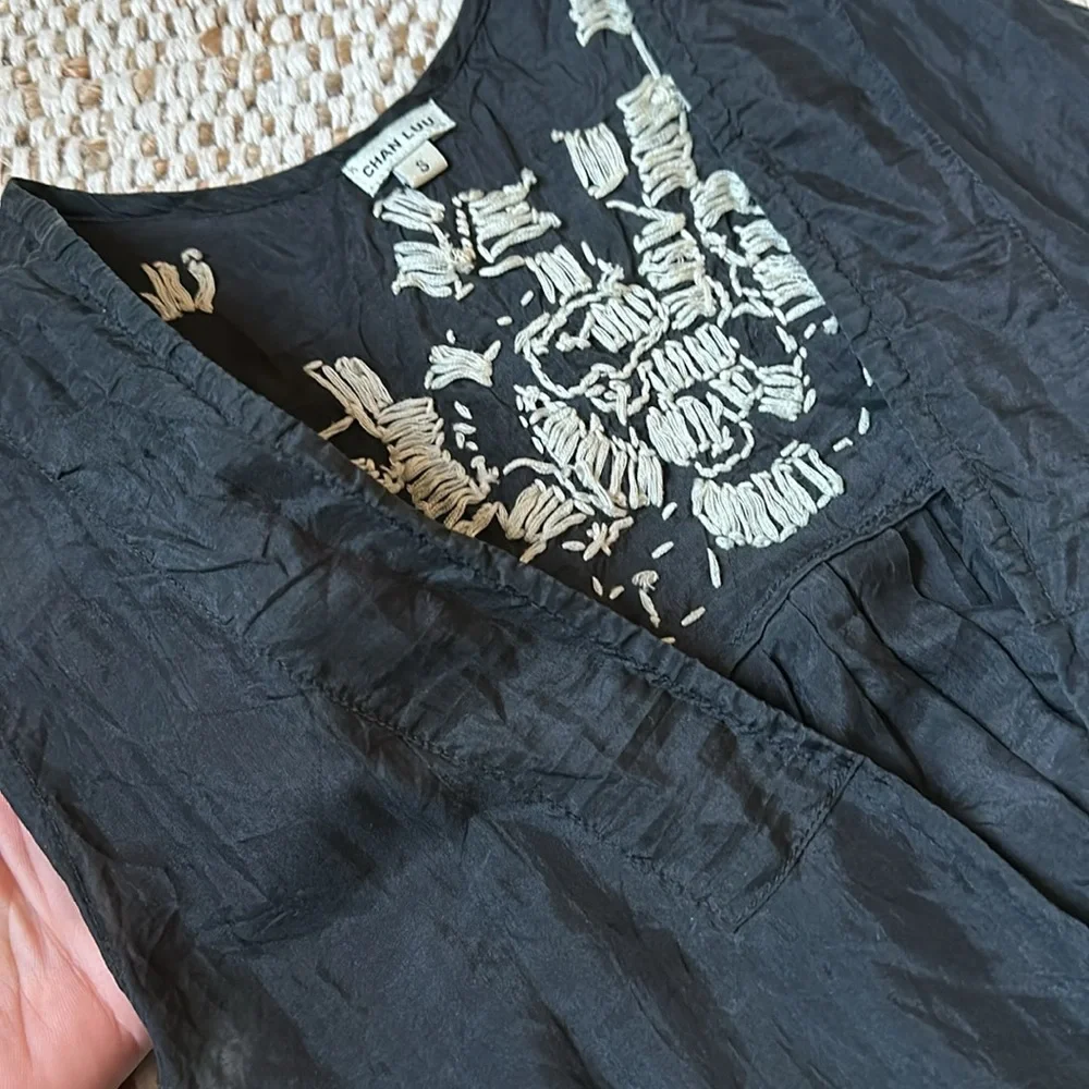 Chan Luu 100% Silk Blouse - Picture 4 of 7